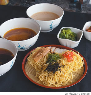 Noodle Trio at Nihon Noodles