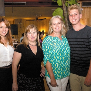 Jennifer Sojot, Pam Davis, Jenni and Dylan Katinszky.