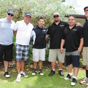 Jeff Szombaty, Rick Nakashima, Chad Iwane, Shannon Maialoha, Chance Mactagone and Rico Nakashima.