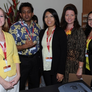 Tabitha Harper, Mike de Silva, Velma Medina, Helen Pugliano and Jaleesa Mattos