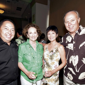 Tyler Ching, Pat Gamble, Jeanne Kanai and Hoagy Gamble