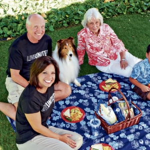 John Dean, Lorraine Williams, Brody Maeda and Kim Gennaula