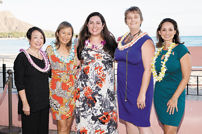Jadine Nielsen, Marjorie Au, Jennifer Elia, Joanna Amberger and Kelli Green