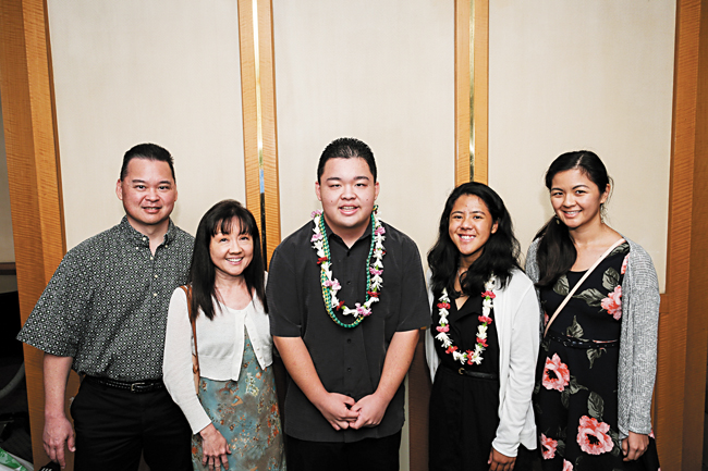 Alvin Toriki, Shelia Toriki, Ethan Toriki, Therese DeCleene, Kimberly Imamura